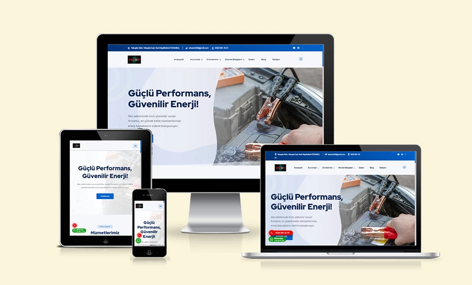 Akü Türk Web Sitesi